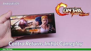 Contra Returns Initial Gameplay (Android/iOS) screenshot 5