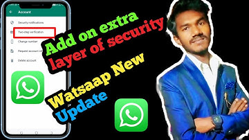 Add on extra layer of security update/WhatsApp new update #Addonextralayerofsecurity#NcpTechnical
