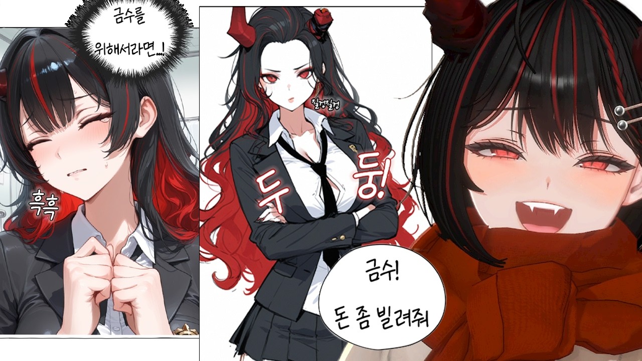 금수를 위해서 삥 뜯는 금자