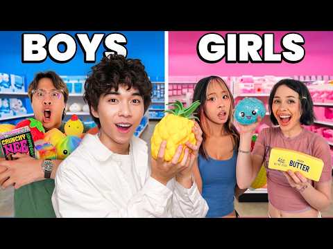 BOYS vs GIRLS Squishy Hunting Challenge!
