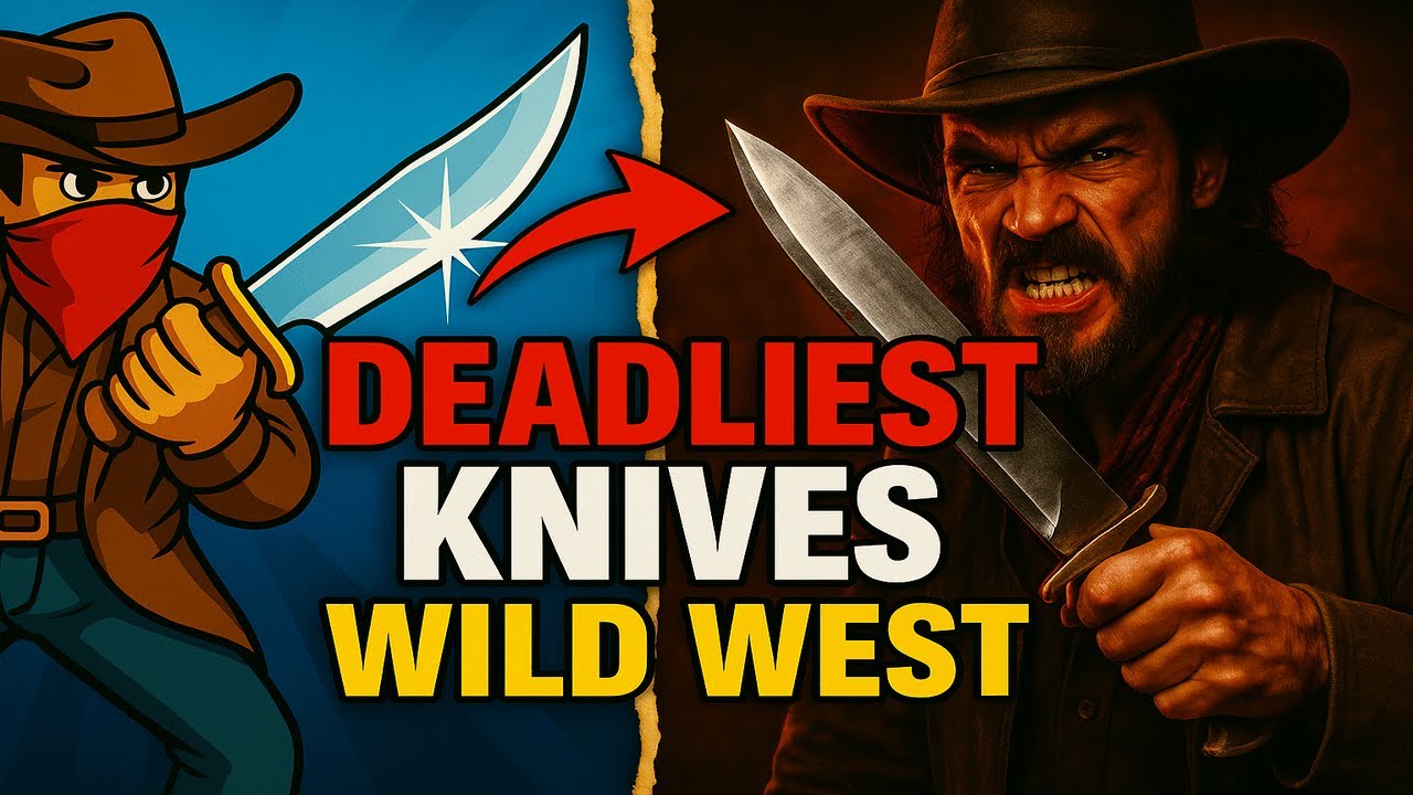 Top 15 DEADLIEST Knives Used In The Wild West