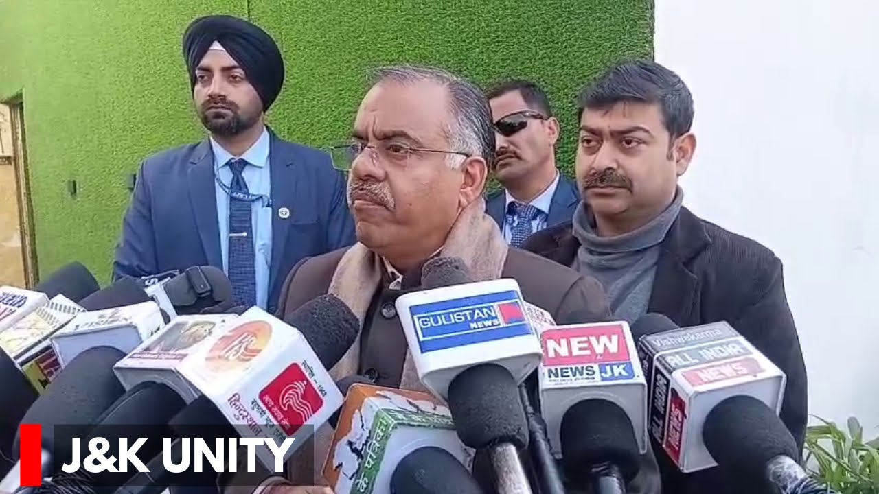 BJP won’t Allow Division Of J&K, It’s A Single Unit: Tarun Chugh