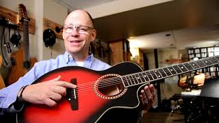 Leo Tone 7 string Acoustic Guitar Review - Russian Made - Robert Burton Winnipeg