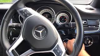 Mercedes-Benz E class start stop key