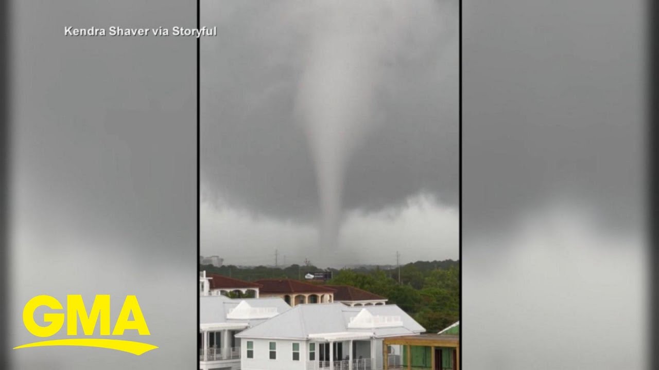 Multiple tornadoes touch down in South l GMA - YouTube