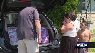 Louisville man delivers more than 100 backpacks to families in south Louisville