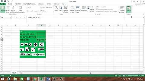 calculadora con macros en excel