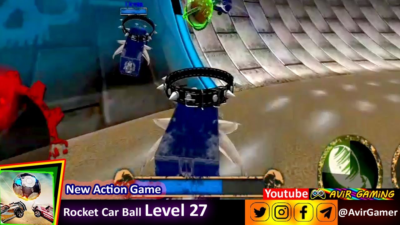 Rocket Car Ball Level 27 New Car Racing & Fighting Game 2021 Avir