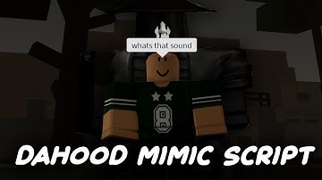 ROBLOX FE Da hood Mimic Script | ROBLOX EXPLOITING
