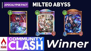 This Deck Just Won $1000