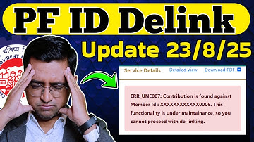 🛑 BIG PROBLEM🛑 err_une007 : contribution is found against member id