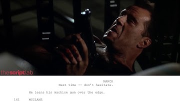 Die Hard | Welcome to the Party HD - "Script to Screen" to The Script Lab