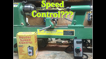 Shop Tools: Harbor Freight Lathe Speed Control