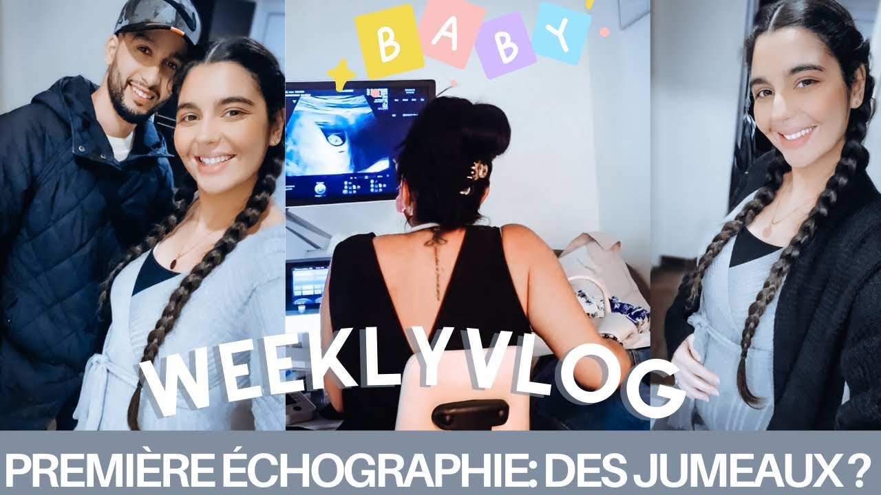 PREMIÈRE ÉCHOGRAPHIE 🤰DES JUMEAUX ? « Surprise maman » | EPS 3 