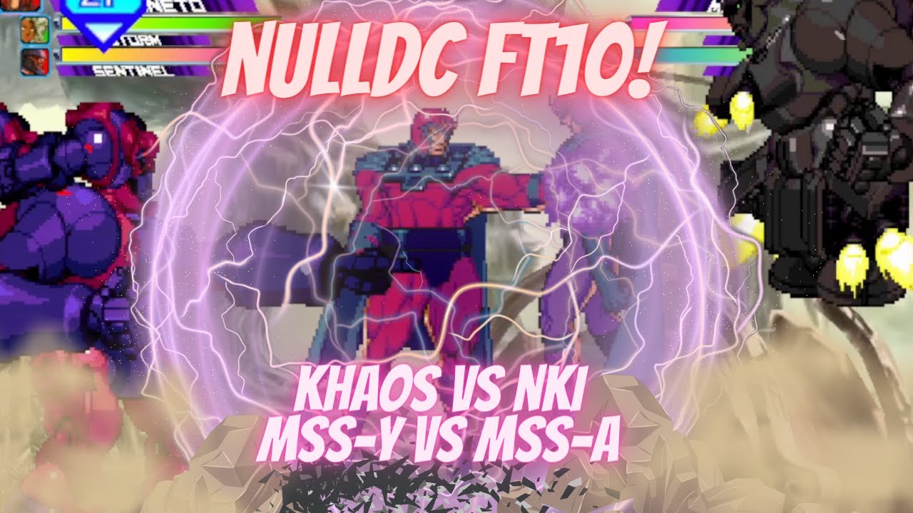 MvC2 - NULLDC FT10 - Khaos vs NKI (MSS-Y vs MSS-A)