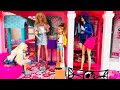 Barbie Skipper Stacie Chelsea Dream House Morning Routine 