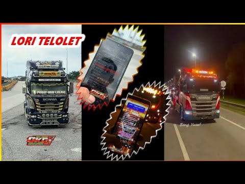 Telolet TOR MONITOR KETUA VS TOBAT MAKSIAT 👏👍 - Kompilasi Lori Malaysia Horn Telolet Basuri