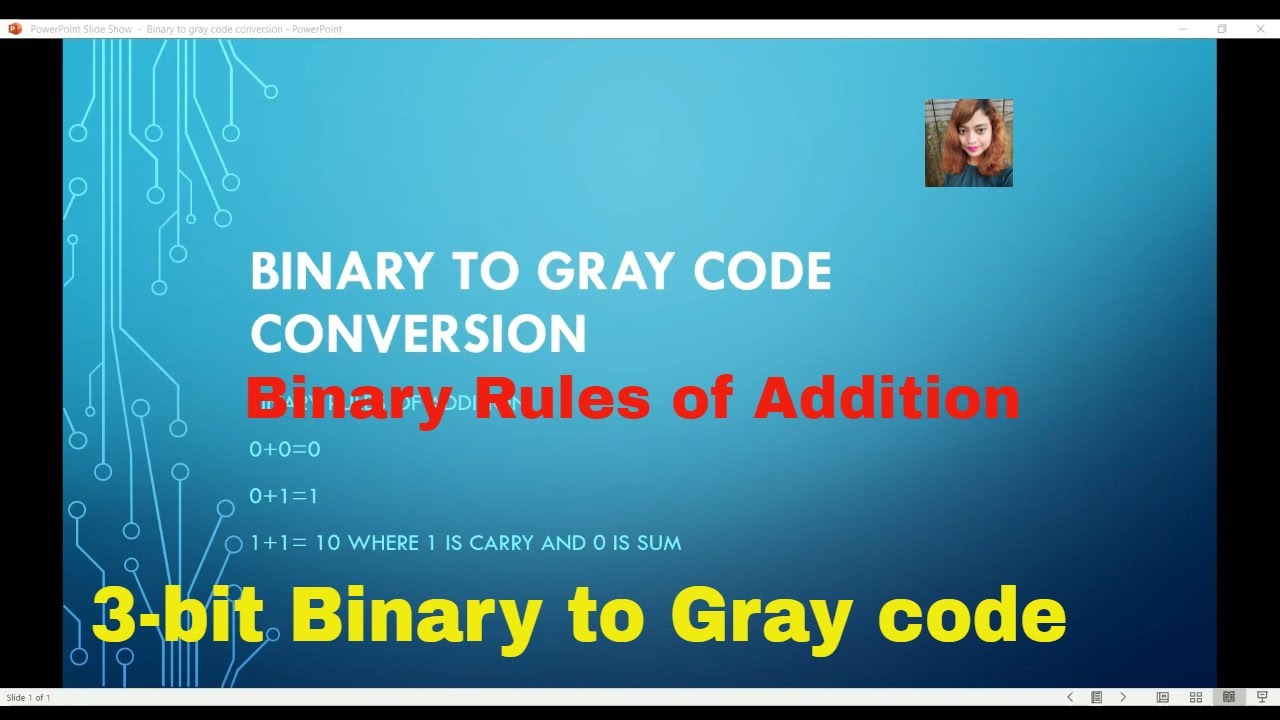 How to convert Binary to Gray code | 3-bit binary to Gray code ...
