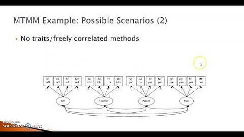 Validity, CFA, and They together in MTMM