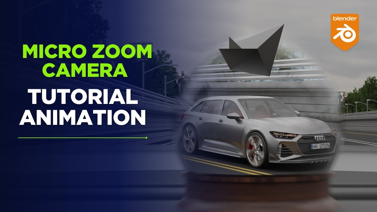 Next-Level Micro Zoom Animation in Blender – Full Camera Tutorial!
