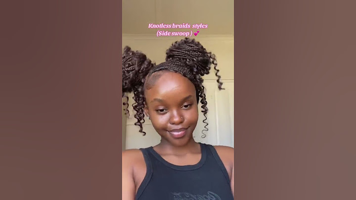 Goddess braids hairstyles👩 #hairstyle  #shortsvideo #wavymyhair