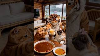 Cat Ne Gaya Bajar Mein meet Lene #shorts #viral