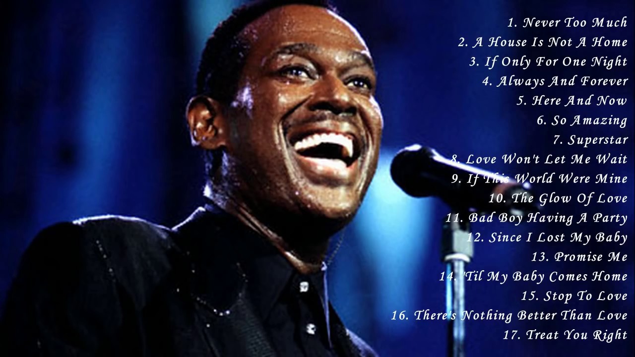 you tube video luther vandross songs