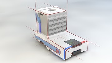 Design Spot "Automated Guided Vehicle in Hospitals"