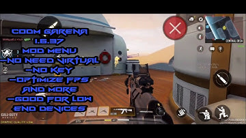 *NEW CODM GARENA 1.6.37 MOD MENU | NO NEED VIRTUAL | NO KEY