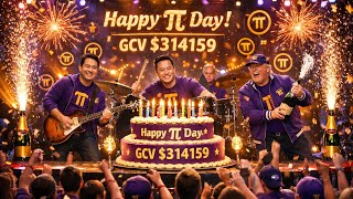 “Happy Pi Day 2026 song Big Announcement– GCV $314159 Is Coming”