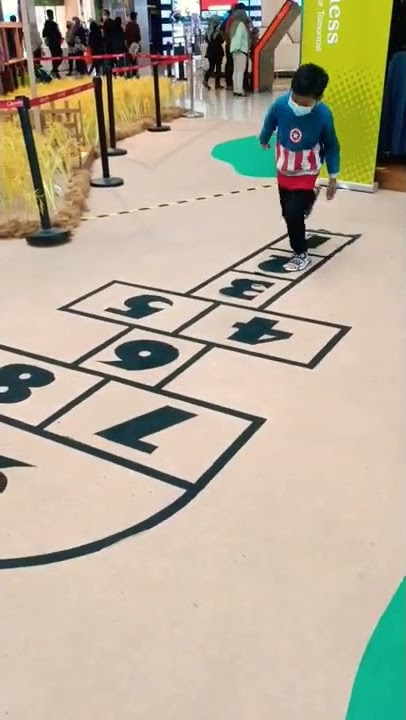Permainan Kanak-Kanak Zaman 90-an | Lompat Petak