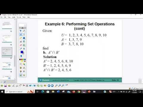 Performing Set Operations: Union, Intersection, Complement, Venn ...