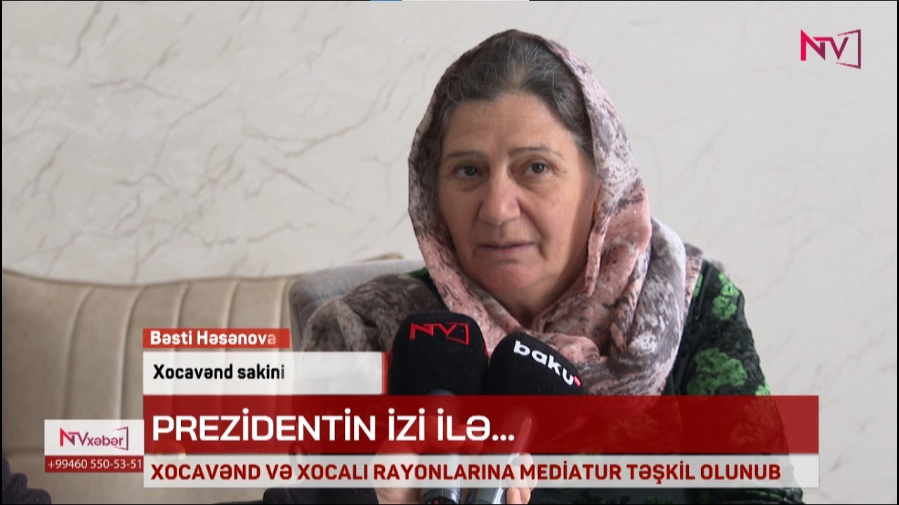NTV XƏBƏR PREZİDENTİN İZİ İLƏ XOCAVƏND VƏ XOCALI RAYONLARINDA