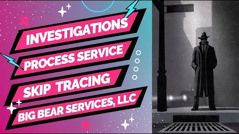 🟡 Process Service / Skip Trace & Serve / Stake Out and Serve / Difficult to Serve 🟡