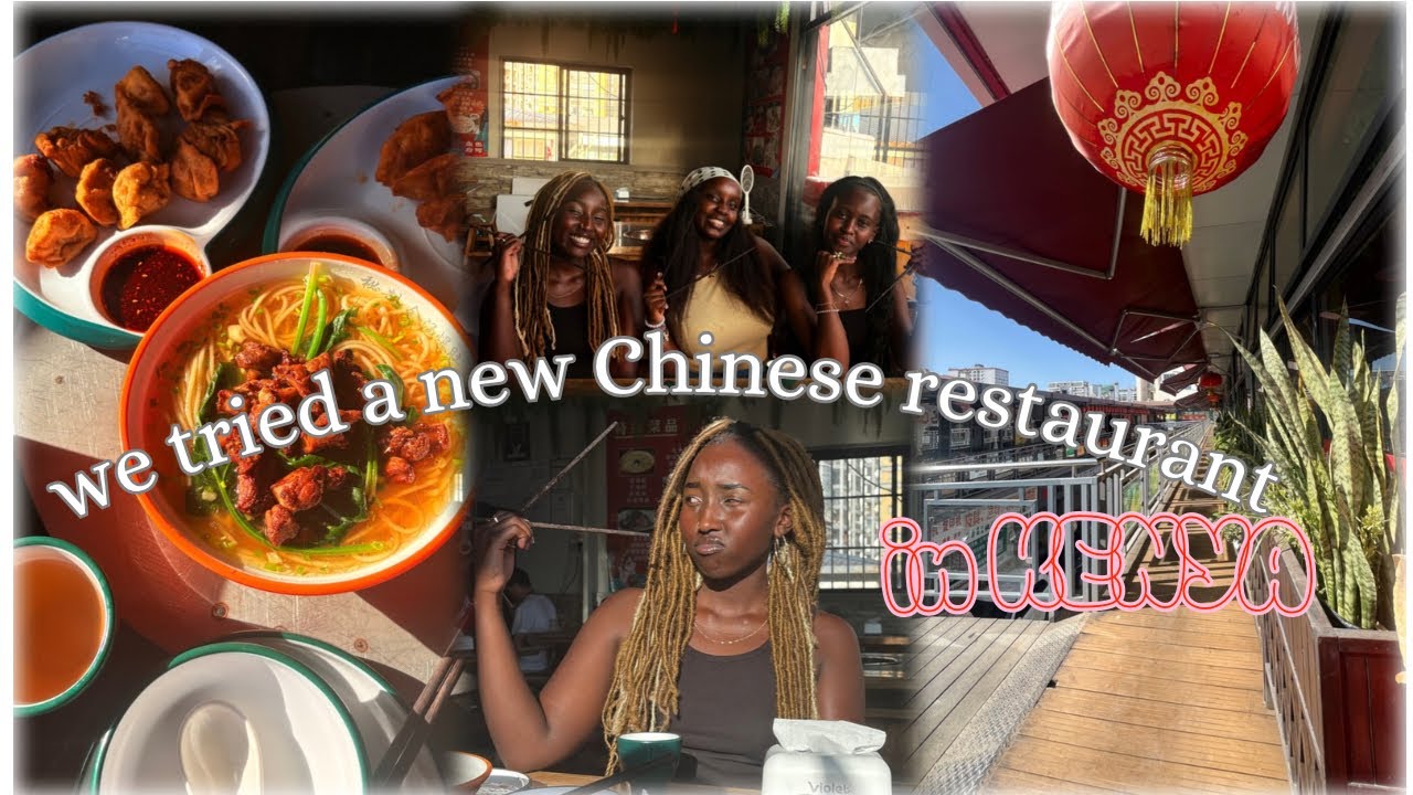 we tried the CHINESE restaurant in KENYA!!?🇰🇪 