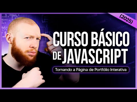 Curso Básico de JavaScript - Tornando a Página de Portfólio Interativa