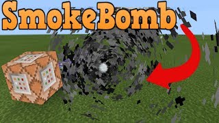 How To Make A SmokeBomb In Minecraft Bedrock Edition With Commands