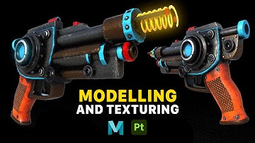 Modeling and Texturing a Gun | VIBA Animation