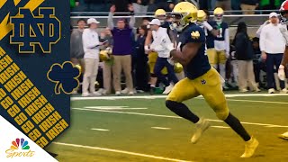 Jadarian Price matches Jeremiyah Love's TD with his own vs. Syracuse | Notre Dame on NBC Sports