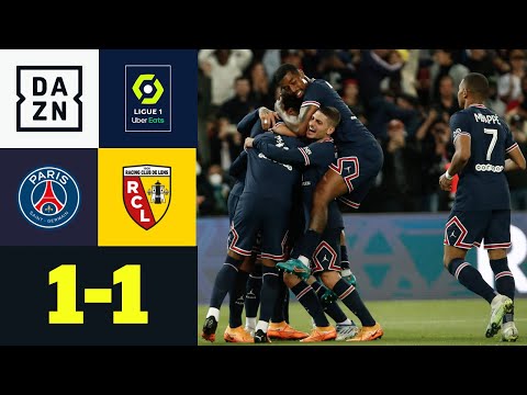 Messi-Traumtor bei Meisterparty! PSG sichert sich Punkt gegen Lens: PSG - Lens 1:1 | Ligue 1 | DAZN