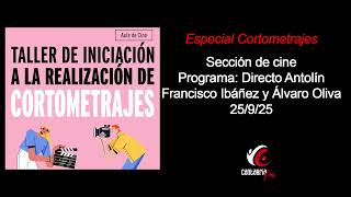 Taller iniciación realización cortometrajes en Santander Cantabria. Álvaro Oliva