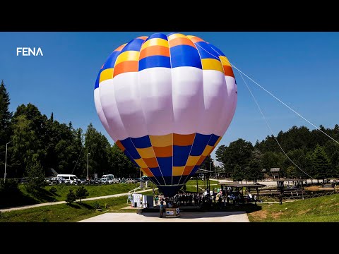 Na Trebeviću promovirana nova turistička atrakcija,  let balona