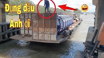 Ngày lễ Tàu ghe vượt cống nhộn nhịp|Busy boat crossing holiday