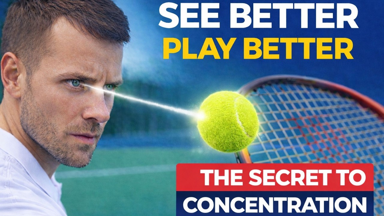 Everything Starts With The Eyes in Tennis 👀 | The Hidden Key to Timing, Control & Performance
