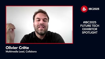 Future Tech: Olivier Crete, Collabora showcases AI-driven open-source tools for the media industry
