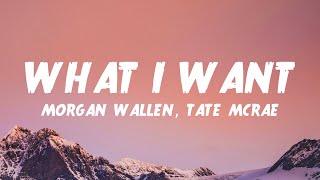 Morgan Wallen, Tate Mcrae - What I Want New Version