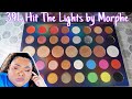 Morphe 39 L Hit The Lights Swatches  (Close Up) | My Thoughts
