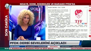 Pfdk Derbi Sevklerini Açıkladı
