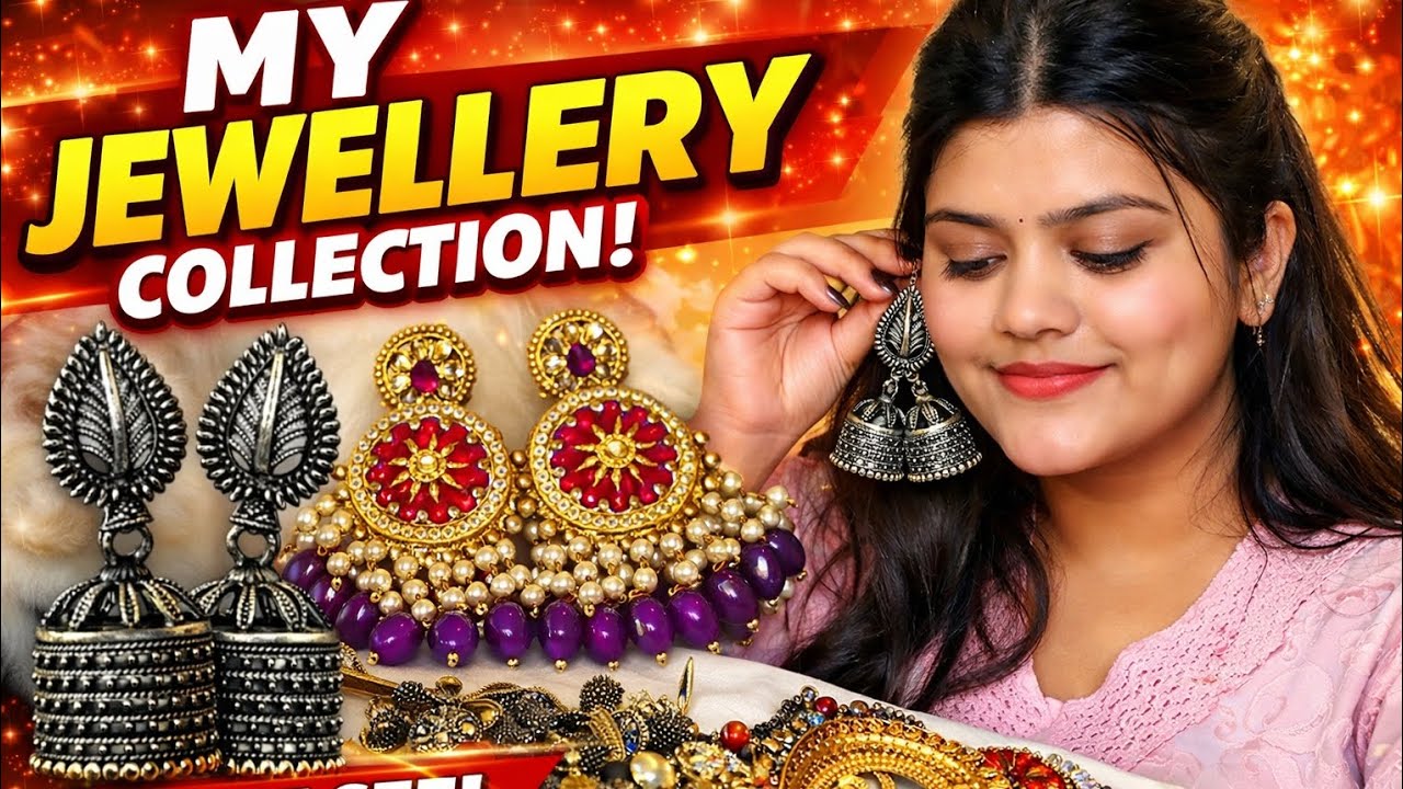 My Jewellery Collection 😍 | Traditional & Trendy Indian Jewellery | Affordable Haul