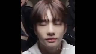 HYUNJIN CAN'T HANDLE IT ANYMORE 😭 #straykids #stay #skz #fyp #foryoupage